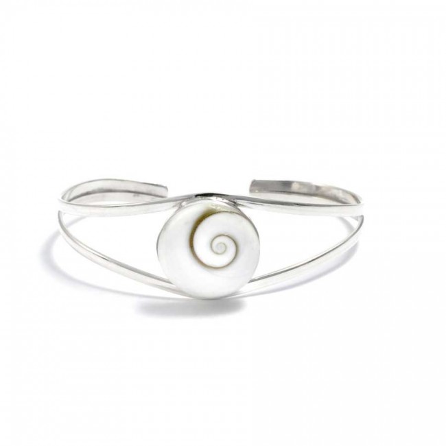 Bracelet argent et oeil de Ste-Lucie - 0 - Boutique Nirvana