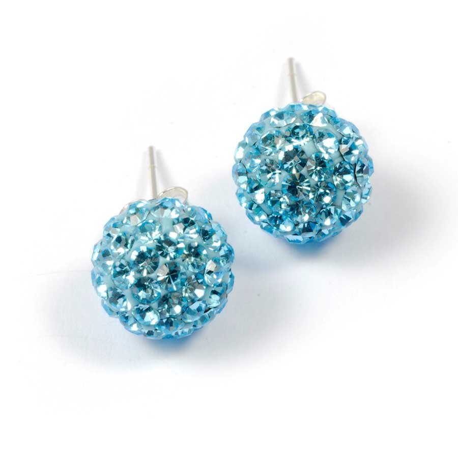 Sparkling Colourful Stud Earrings - Home - Boutique Nirvana