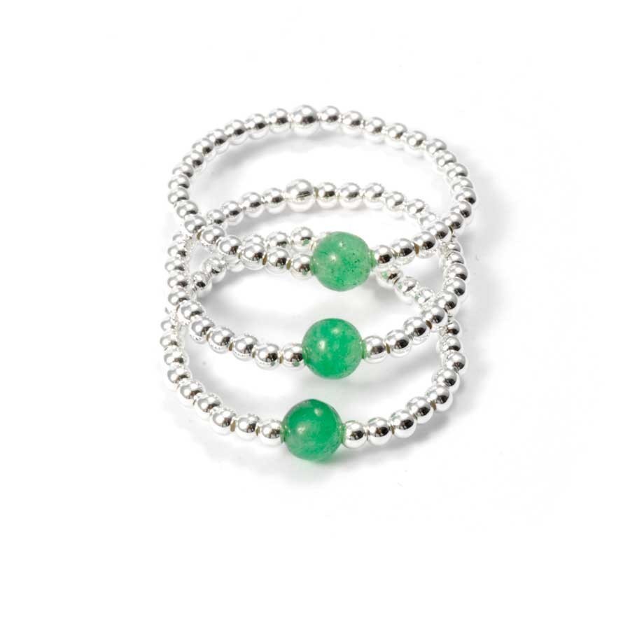 Bagues argent et pierre ajustable - BIJOUX ARGENT - Boutique Nirvana