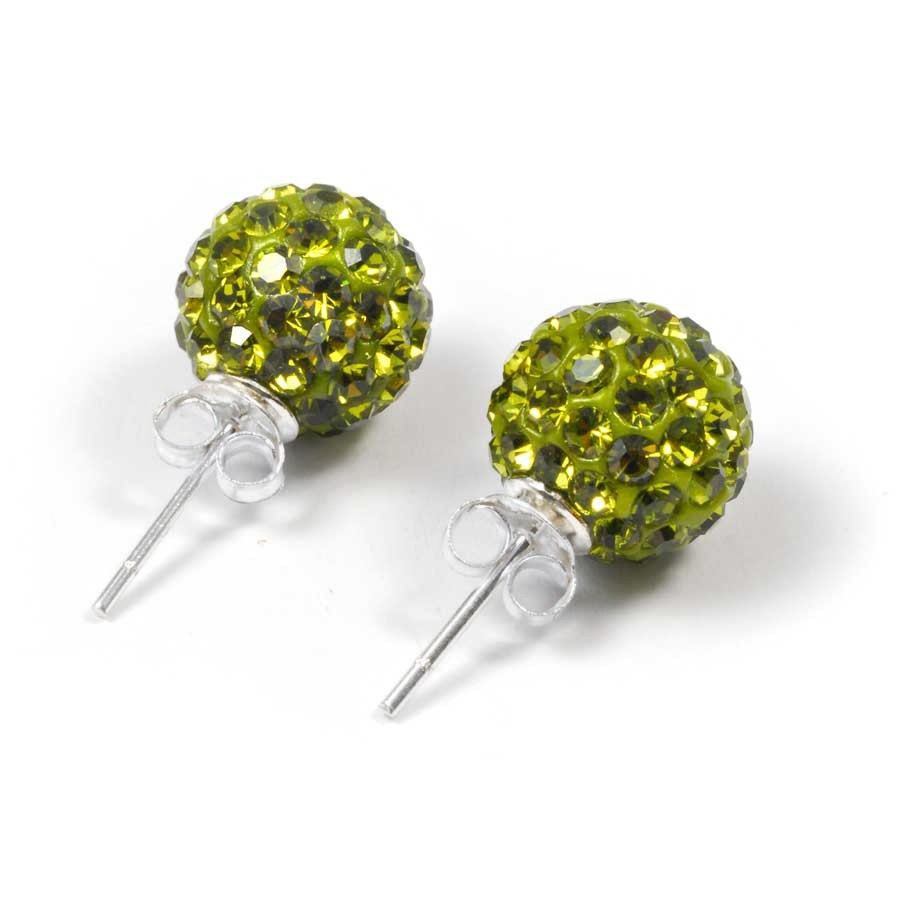 Puces d'oreilles strass en argent - Accueil - Boutique Nirvana