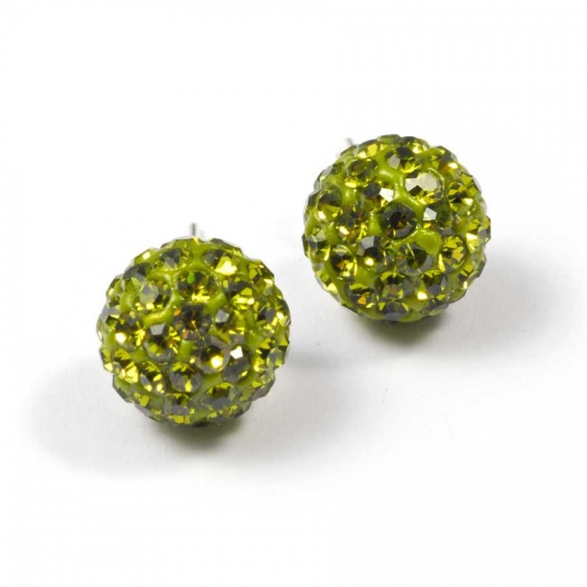 Puces d'oreilles strass en argent - Accueil - Boutique Nirvana