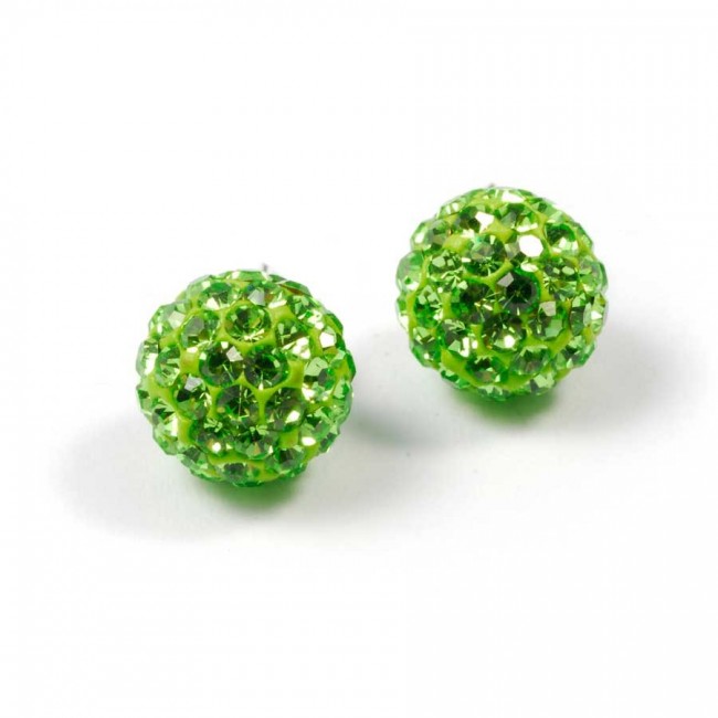 Puces d'oreilles strass en argent - Accueil - Boutique Nirvana