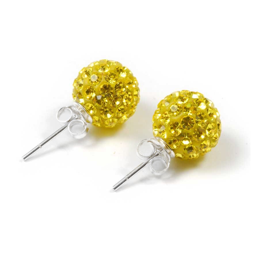 Sparkling Colourful Stud Earrings - Home - Boutique Nirvana