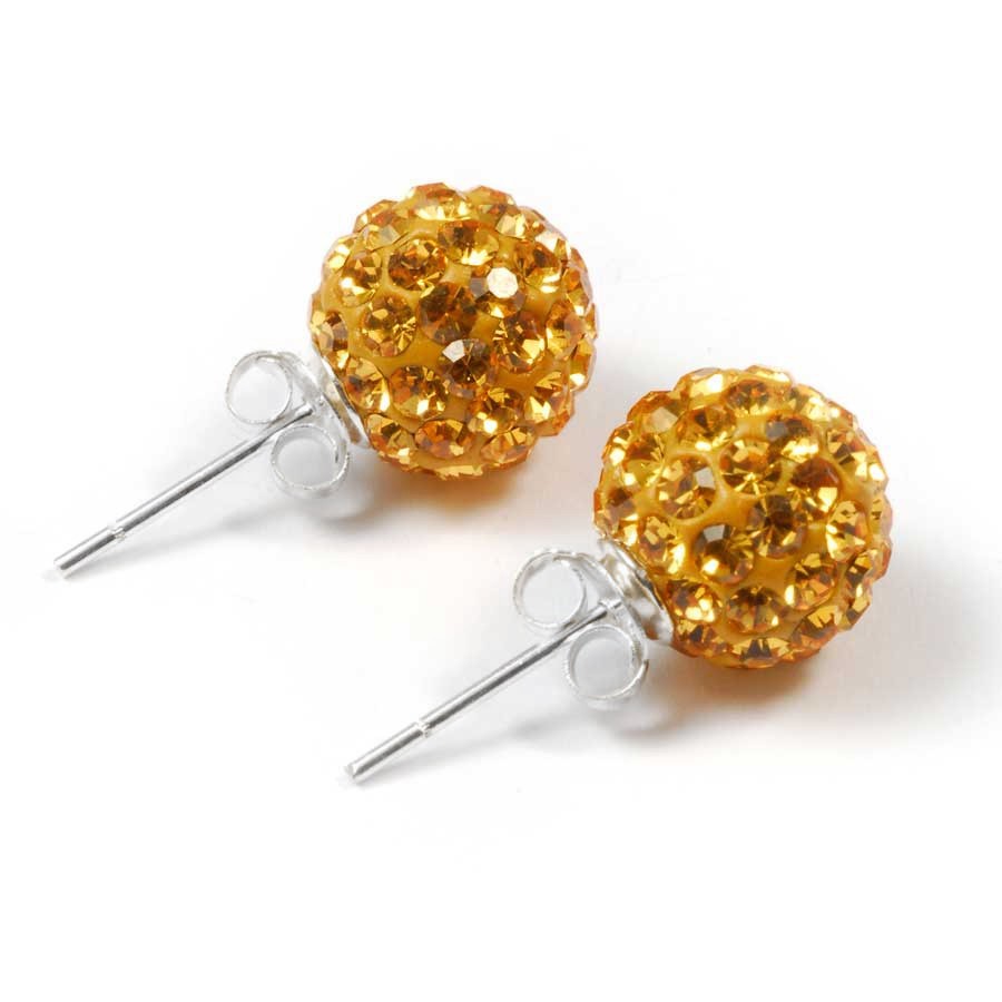 Puces d'oreilles strass en argent - Accueil - Boutique Nirvana
