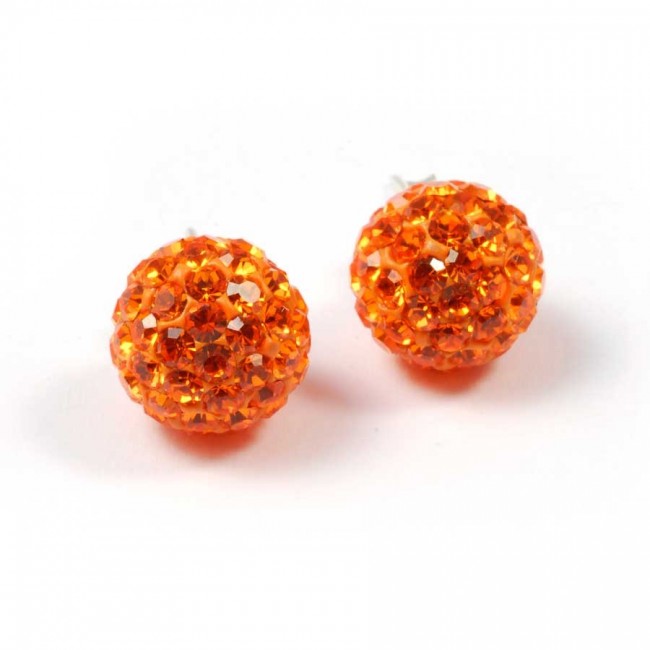 Puces d'oreilles strass en argent - Accueil - Boutique Nirvana