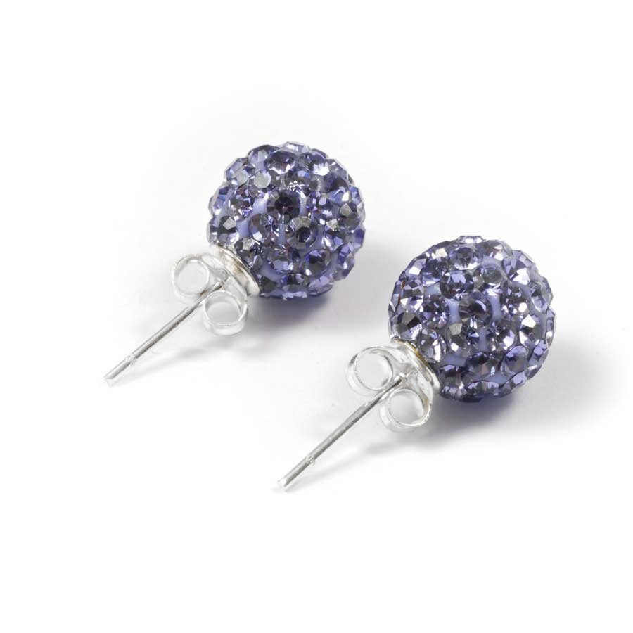 Sparkling Colourful Stud Earrings - Home - Boutique Nirvana