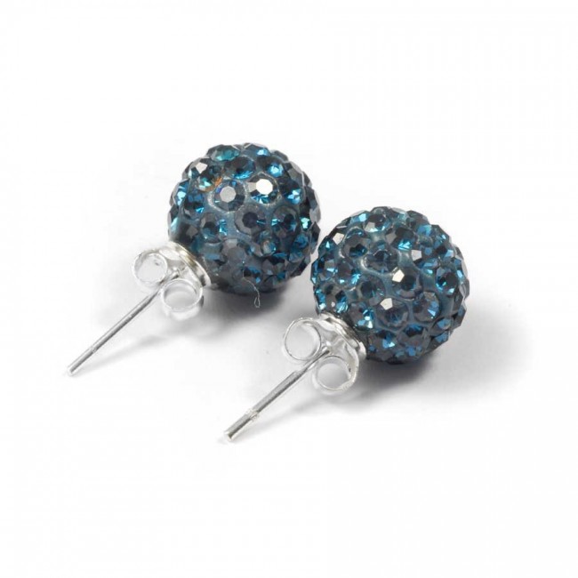 Sparkling Colourful Stud Earrings - Home - Boutique Nirvana