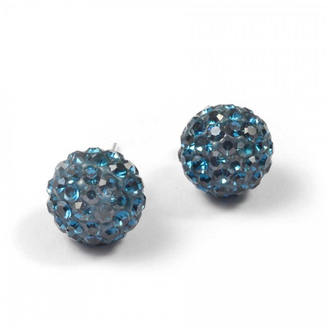 Sparkling Colourful Stud Earrings - Home - Boutique Nirvana