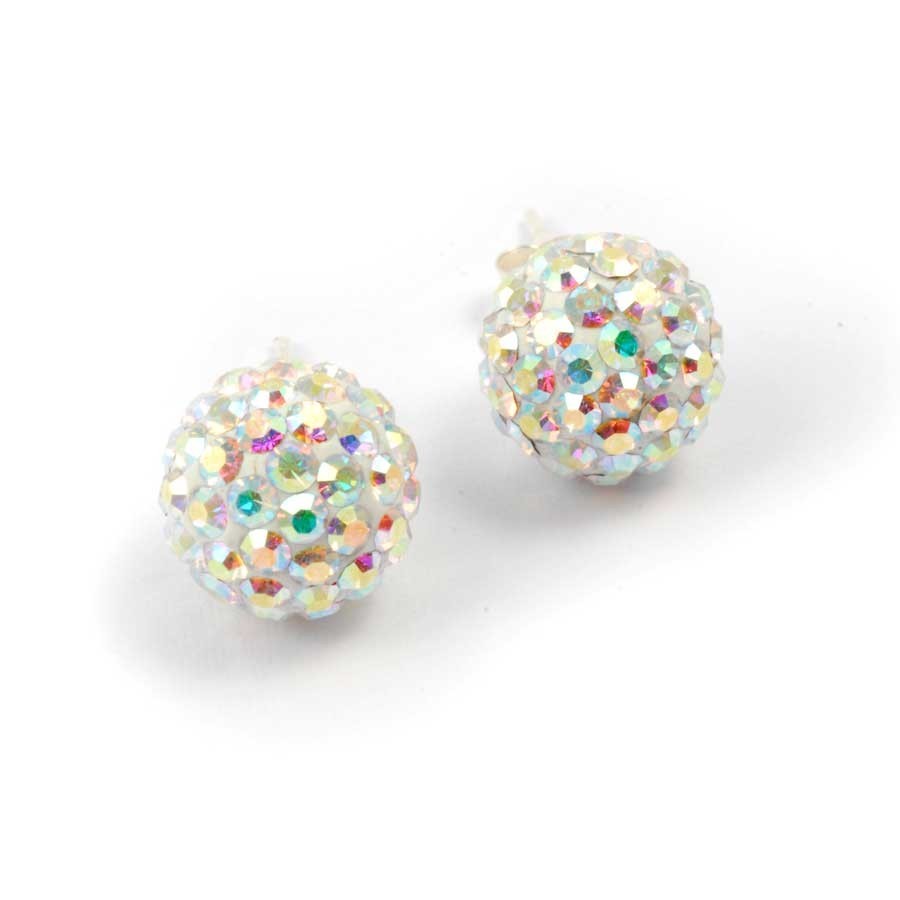 Sparkling Colourful Stud Earrings - Home - Boutique Nirvana