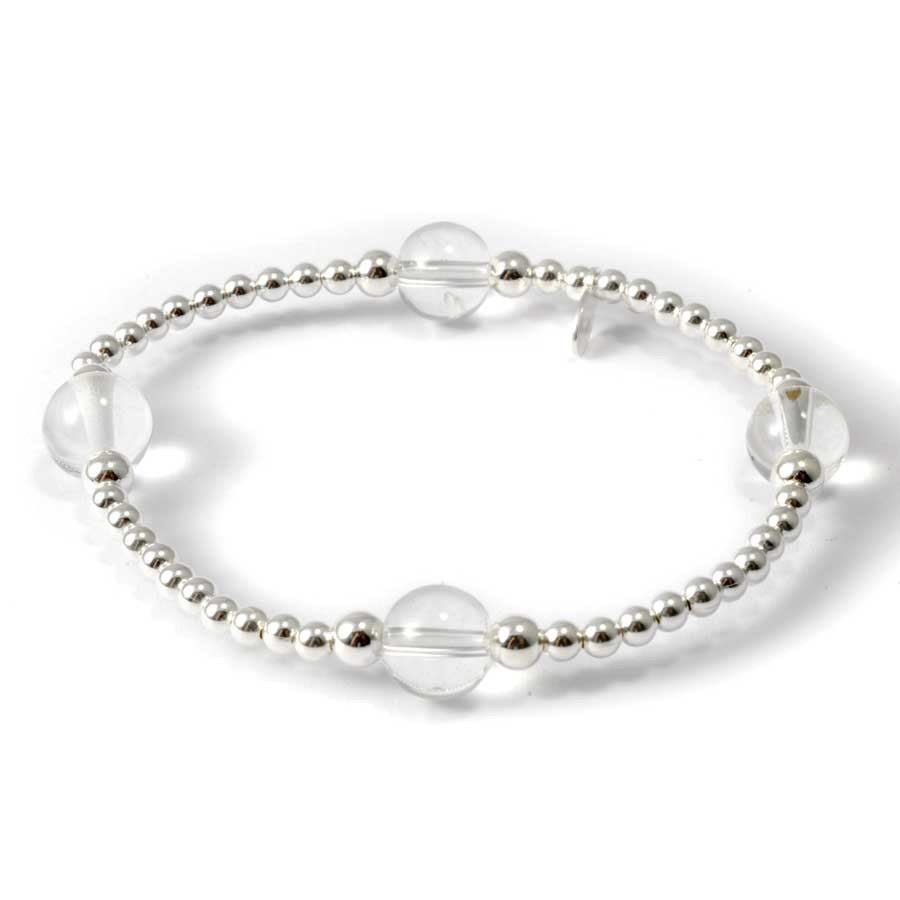Bracelets chakras perles d'argent et pierres naturelles - 0 - Boutique Nirvana