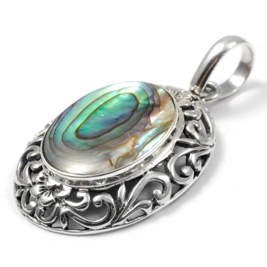 Pendentif argent avec pierre naturelle - BIJOUX ARGENT - Boutique Nirvana