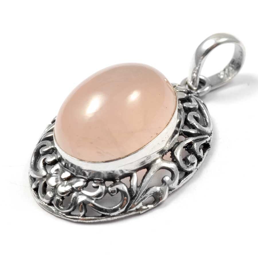 Pendentif argent avec pierre naturelle - BIJOUX ARGENT - Boutique Nirvana