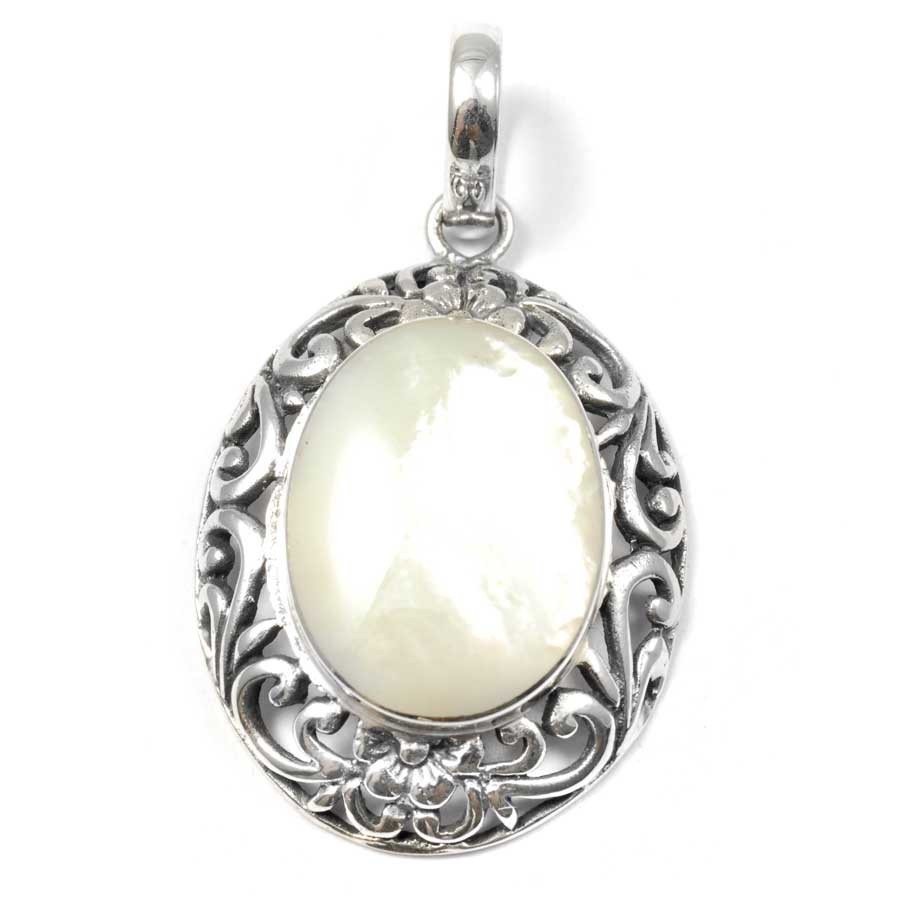Pendentif argent avec pierre naturelle - BIJOUX ARGENT - Boutique Nirvana