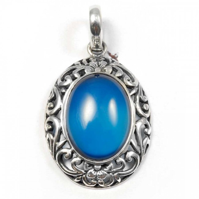 Pendentif argent avec pierre naturelle - BIJOUX ARGENT - Boutique Nirvana