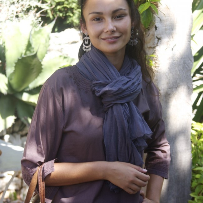 Foulards, chèche, écharpe en coton léger - 0 - Boutique Nirvana