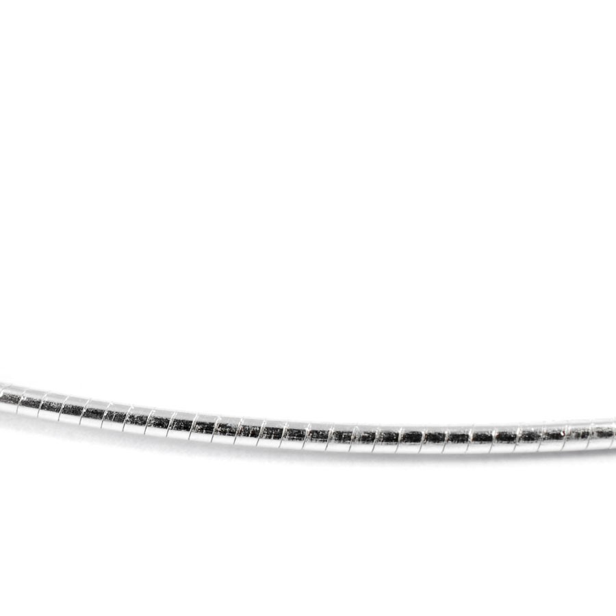 Silver Necklace with Sparkling Sphere Pendant - 0 - Boutique Nirvana