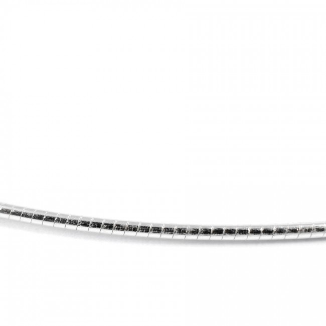 Silver Necklace with Sparkling Sphere Pendant - 0 - Boutique Nirvana