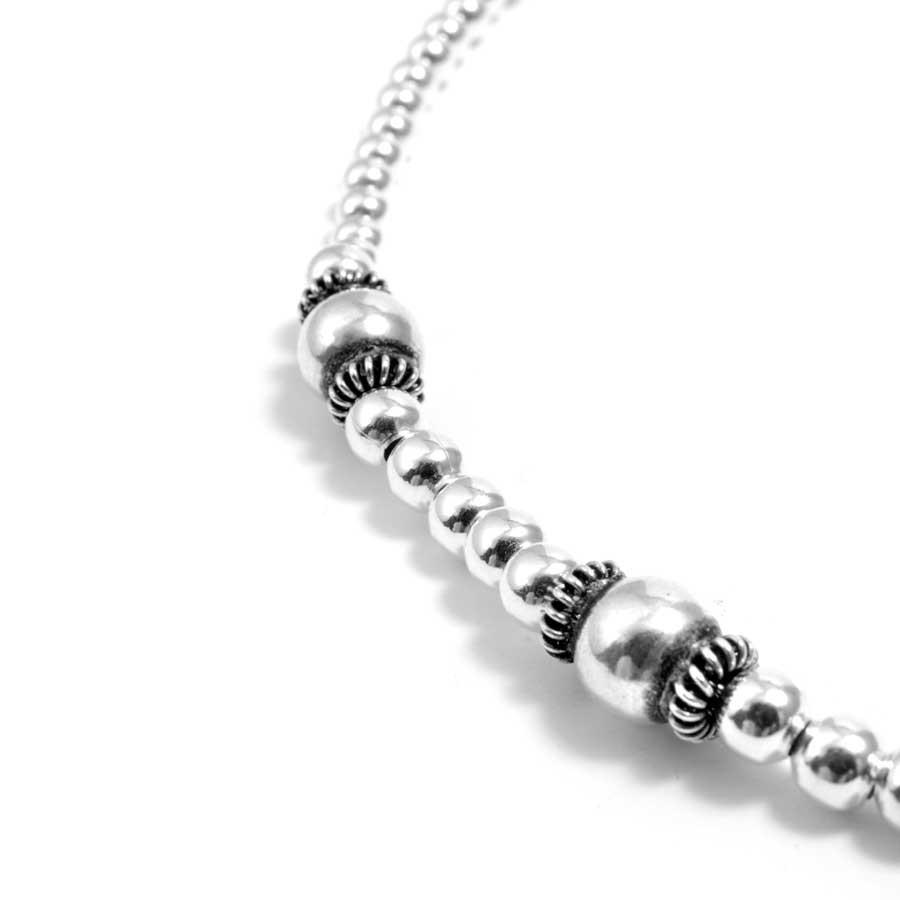 Collier perles d'argent - Silver Jewellery - Boutique Nirvana