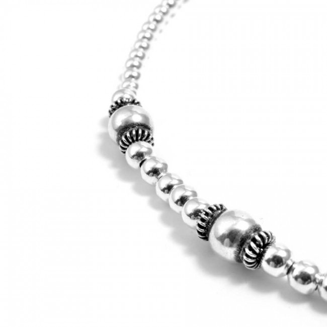 Collier perles d'argent - Silver Jewellery - Boutique Nirvana