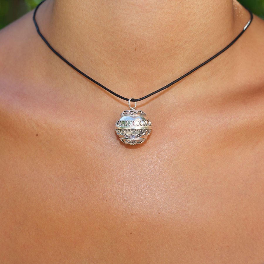 Bola en argent Dhanya - BIJOUX ARGENT - Boutique Nirvana