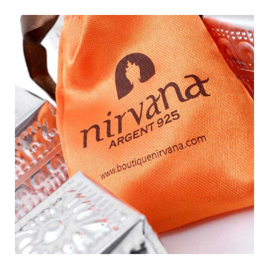 Petit pendentif argent peace & love - BIJOUX ARGENT - Boutique Nirvana