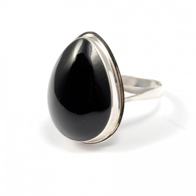 Bague argent pierre fine goutte - BIJOUX ARGENT - Boutique Nirvana