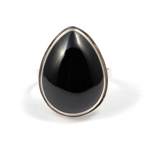 Bague argent pierre fine goutte - Silver Jewellery - Boutique Nirvana 2