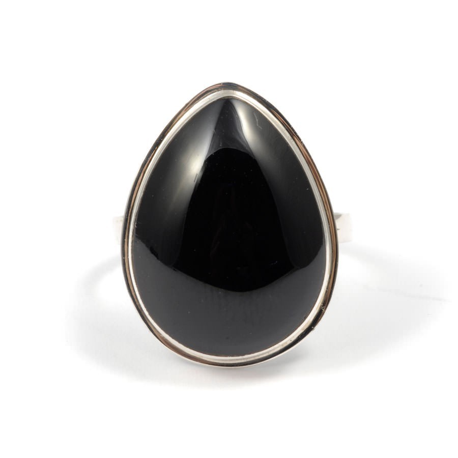 Bague argent pierre fine goutte - BIJOUX ARGENT - Boutique Nirvana