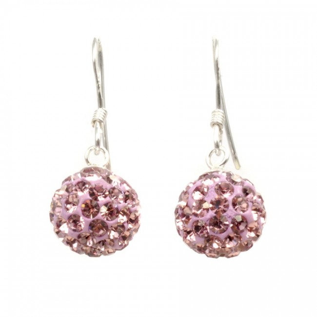 Boucles d'oreilles argent pendantes strass - BIJOUX ARGENT - Boutique Nirvana