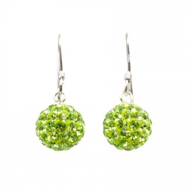 Boucles d'oreilles argent pendantes strass - BIJOUX ARGENT - Boutique Nirvana