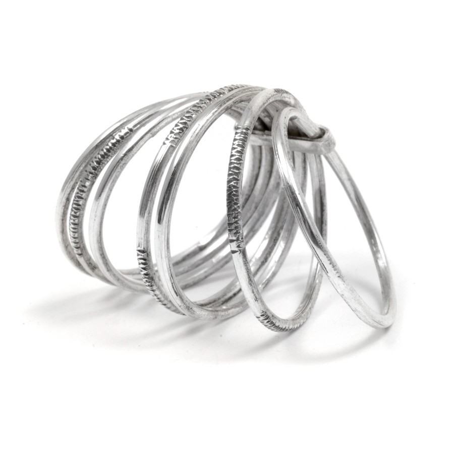 Bague semainier - Silver Jewellery - Boutique Nirvana