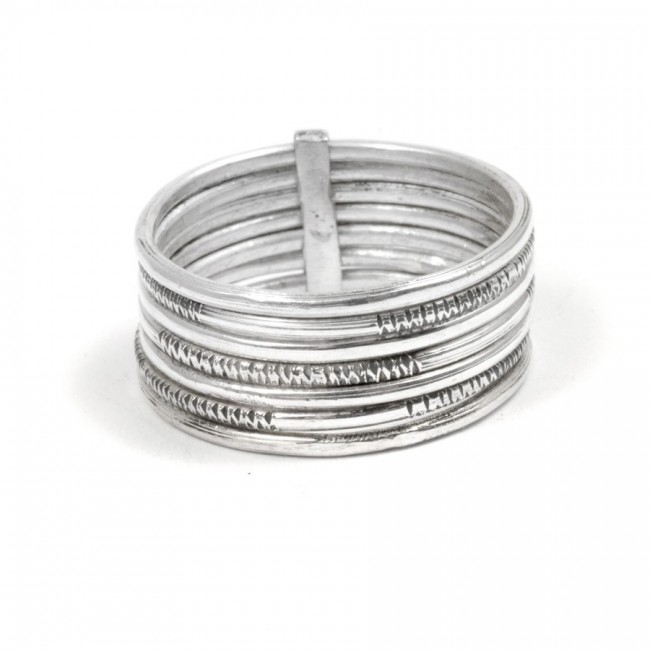 Bague semainier - Silver Jewellery - Boutique Nirvana