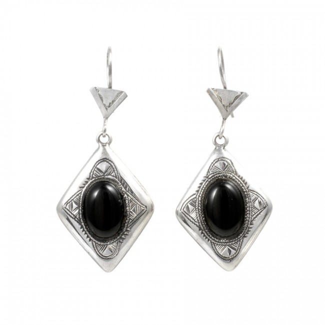 Boucles d'oreilles Touareg - Silver Jewellery - Boutique Nirvana