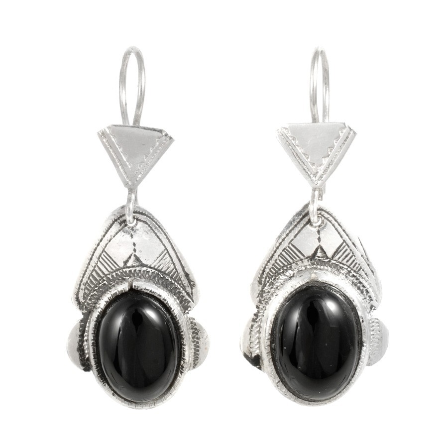 Boucles d'oreilles Touareg Tinhinan - Silver Jewellery - Boutique Nirvana