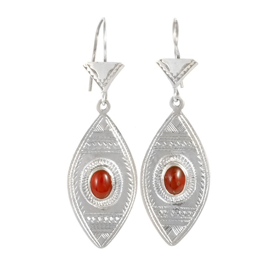 Boucles d'oreilles Touareg Tileli - Silver Jewellery - Boutique Nirvana