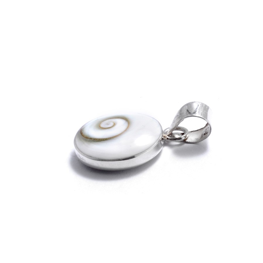 Petit pendentif rond Oeil de Sainte Lucie - 0 - Boutique Nirvana