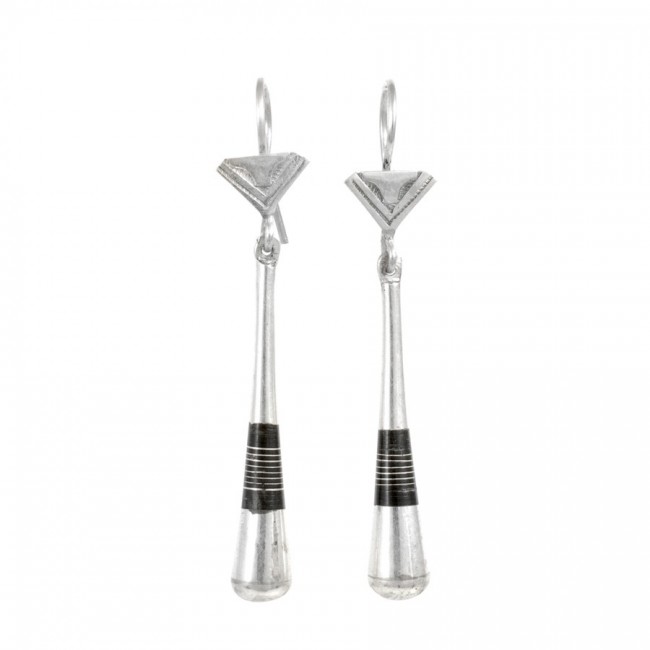 Boucles d'oreilles Touareg fines - Silver Jewellery - Boutique Nirvana