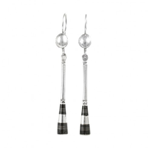 Boucles d'oreilles Touareg fines - Silver Jewellery - Boutique Nirvana 2