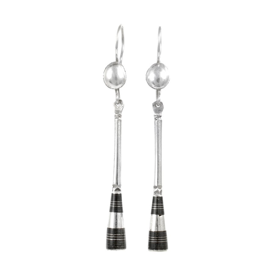 Boucles d'oreilles Touareg fines - Silver Jewellery - Boutique Nirvana