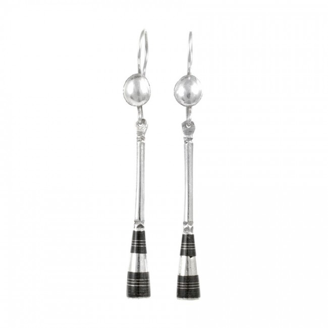 Boucles d'oreilles Touareg fines - Silver Jewellery - Boutique Nirvana