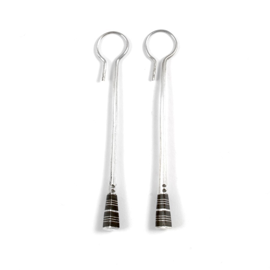 Boucles d'oreilles argent Touareg fines - BIJOUX ARGENT - Boutique Nirvana