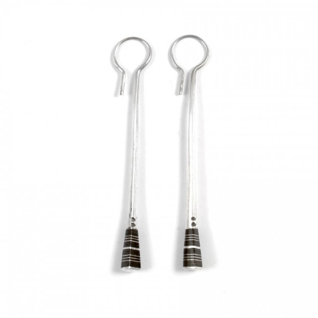Boucles d'oreilles argent Touareg fines - BIJOUX ARGENT - Boutique Nirvana