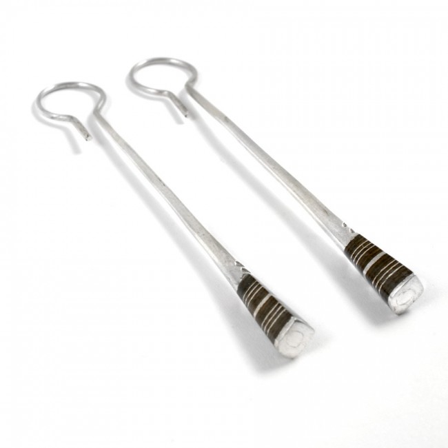 Boucles d'oreilles argent Touareg fines - BIJOUX ARGENT - Boutique Nirvana