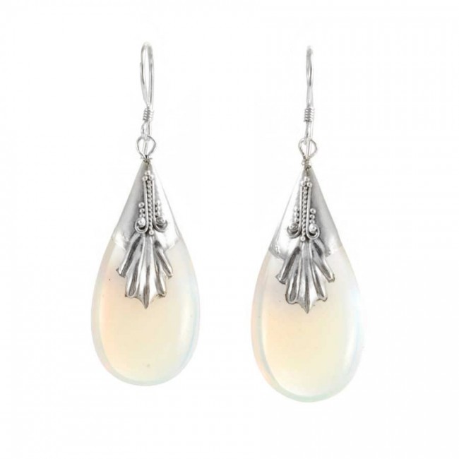 Boucles d'oreilles goutte - BIJOUX ARGENT - Boutique Nirvana