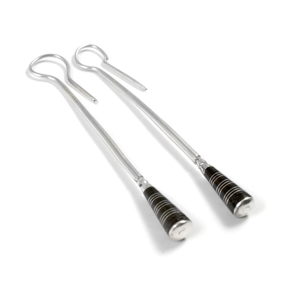 Boucles d'oreilles argent Touareg longues Aïda - BIJOUX ARGENT - Boutique Nirvana