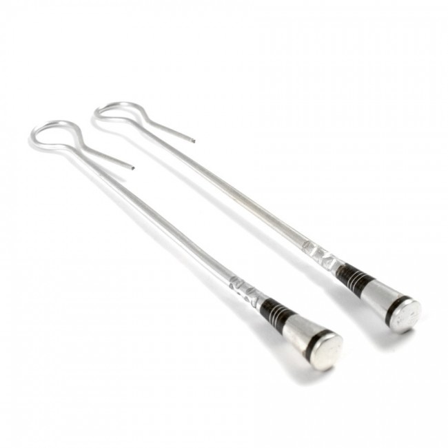 Boucles d'oreilles Touareg longues - Silver Jewellery - Boutique Nirvana