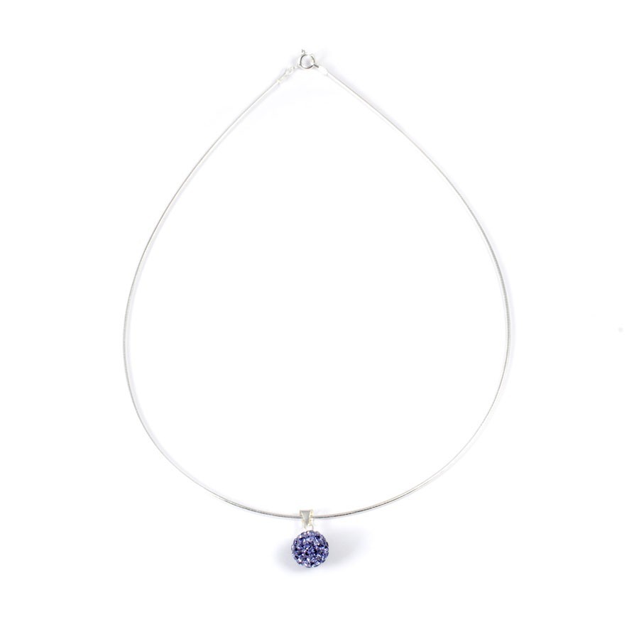 Pendentif strass - BIJOUX ARGENT - Boutique Nirvana