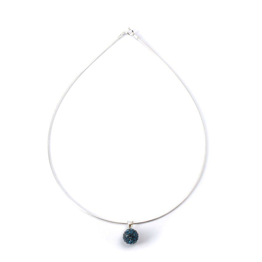 Strass pendant - Silver Jewellery - Boutique Nirvana