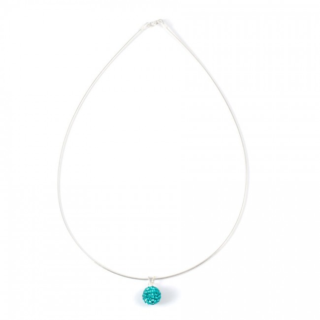 Strass pendant - Silver Jewellery - Boutique Nirvana