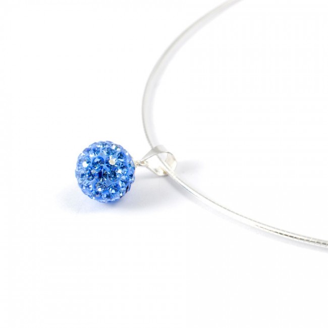 Pendentif strass - BIJOUX ARGENT - Boutique Nirvana